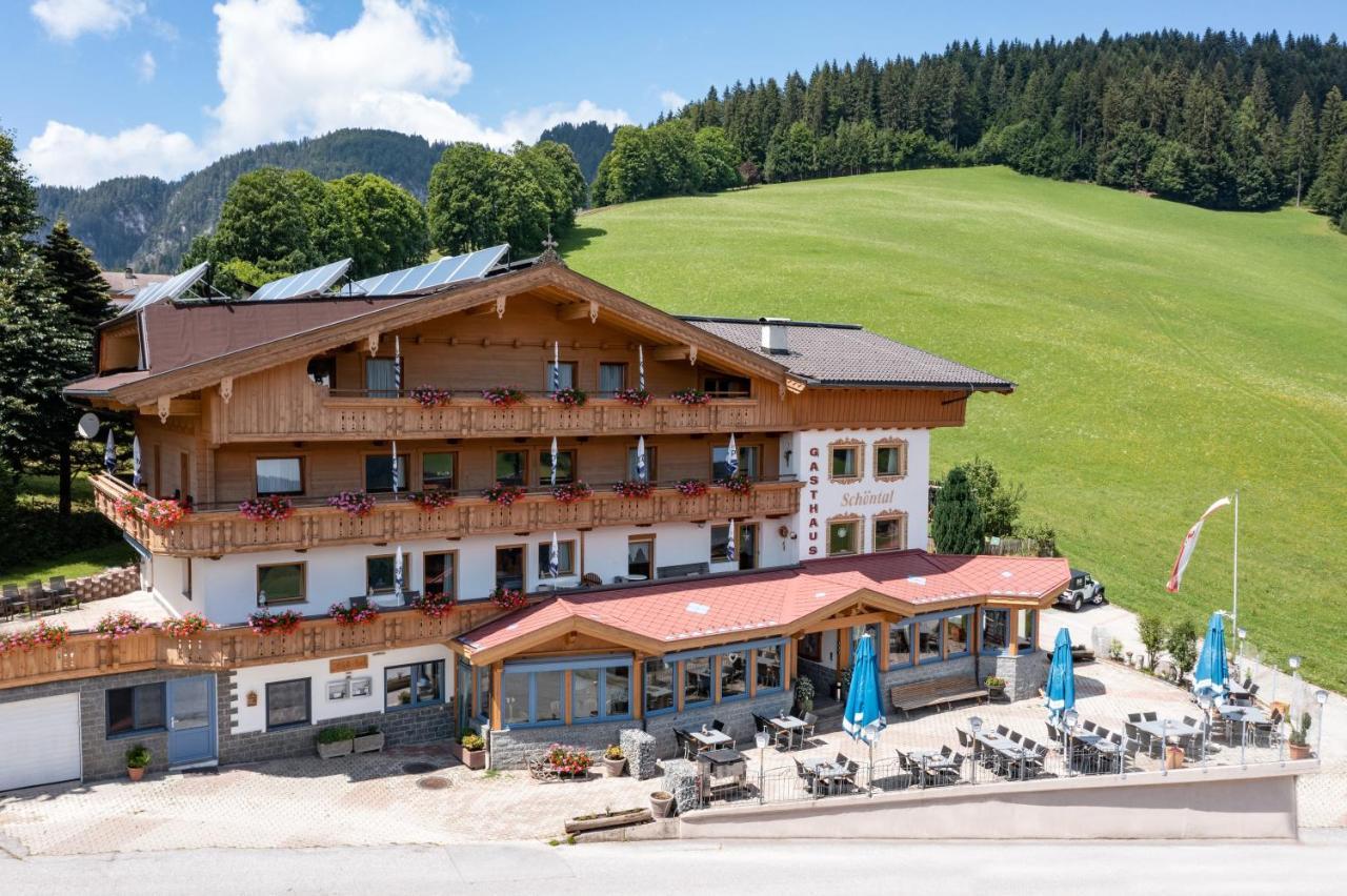 Gasthof Schoental オーバーアウ エクステリア 写真